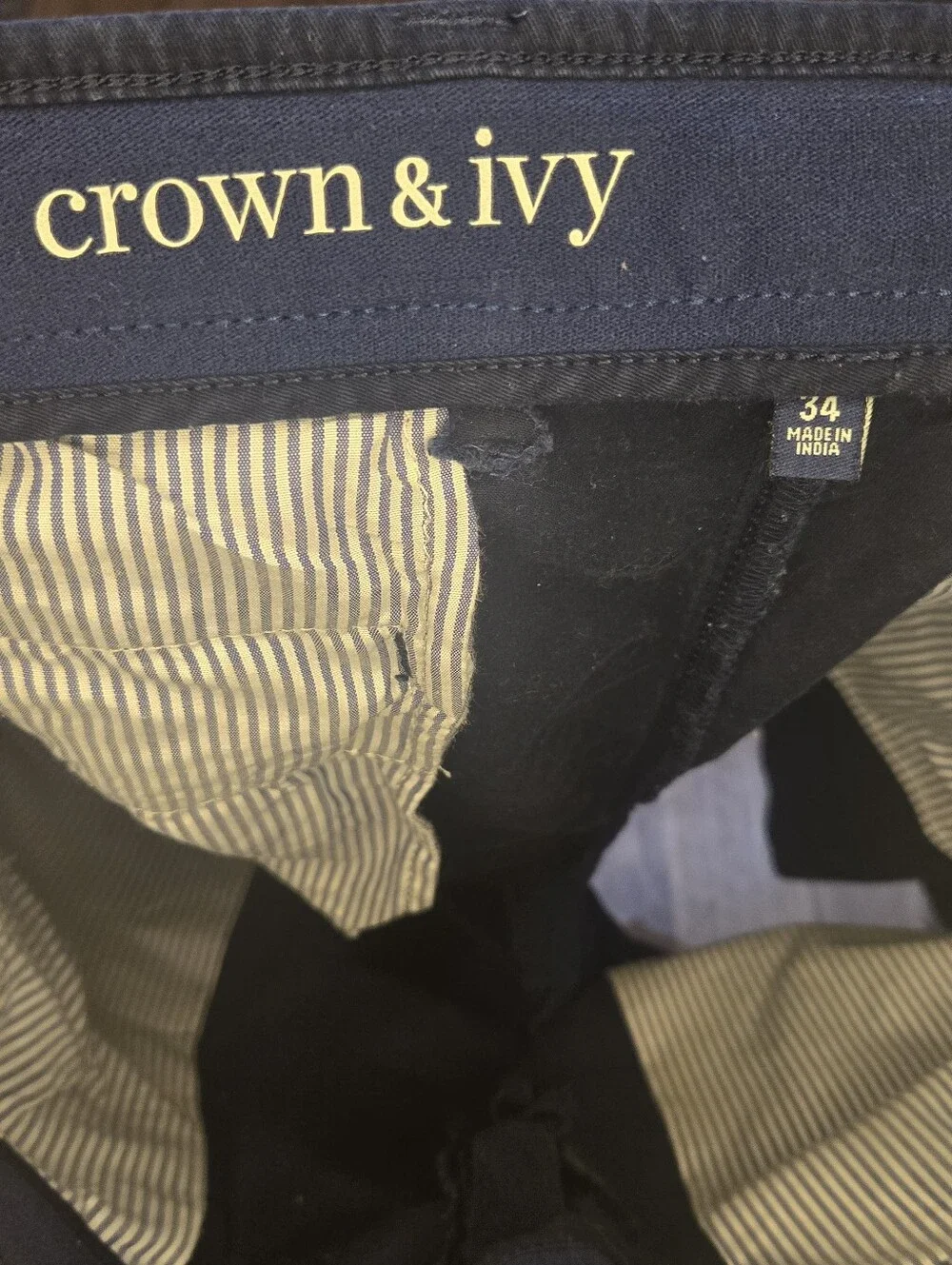 crown & ivy comfortable navy